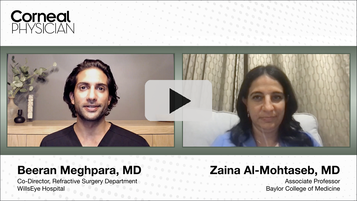Part 10: Beeran Meghpara, MD and Zaina Al-Mohtaseb, MD discuss intrascleral haptic fixation of an intraocular lens.